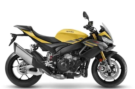 aprilia tuono v4 1100 e5+ 2025 nueva scorpion yellow