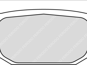 PASTILLA FRENO MOTO FDB2212EF