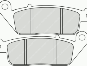 PASTILLA FRENO MOTO FDB2225EF