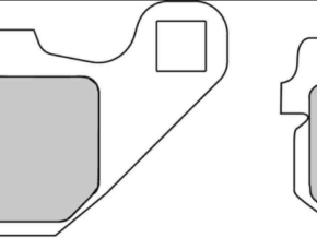 PASTILLA FRENO MOTO FDB313EF