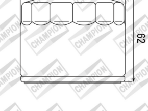 FILTRO ACEITE CHAMPION- COF060